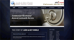 Desktop Screenshot of locknkeyworld.com